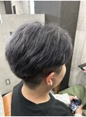 メンズシルバーカラー