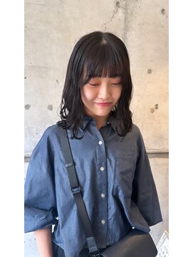 エミュ 中央駅店(eMu) dark brown×顔周り