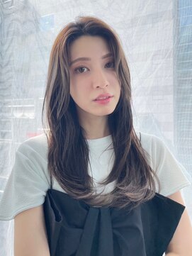 ケーツー エソラ池袋店(K-two) 顔周りレイヤーで華やかロング*レイヤーロング*センターパート