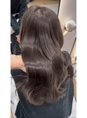 髪質改善＊】透明感ショコラグレージュ＊美髪【Zina筑紫口】