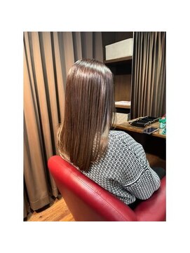 ランソ 成田店(RUNSO) ミルクティーブラウン♪♪似合わせカット