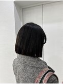矯正履歴あり！切りっぱなしボブ