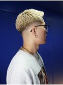 10代20代フェード刈り上げハイトーン