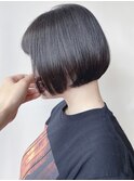 【morio 原宿】大人かわいい　黒髪丸みショートボブ