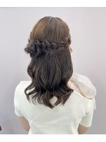 プルクラギンザ(PulchraGINZA)&nbsp;ハーフアップ／推し活ヘア／あみかちゅ／ヘアセット