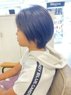 アンジュベイナハ (Ange Bay NAHA) ショート×丸くなる縮毛矯正