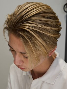 アンサー 渋谷(ANSWER) メンズバレイヤージュハイライトせんたーぱーと