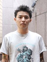 ランプ 代官山(the lamp)&nbsp;ツーブロックメンズショートレイヤーメンズアップバング刈り上げ