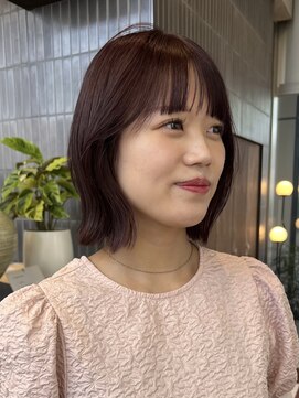 ノード(NODE) 栄外ハネナチュラル大人可愛い切りっぱなしボブ