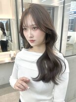 ロンドシエル 横浜(Lond ciel)&nbsp;オリーブグレー/レイヤーカット/黒髪/マロンベージュ/横浜