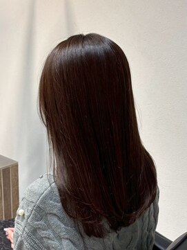 ファルベ(Farbe) 黒髪/オリーブグレー/小顔/ココアベージュ