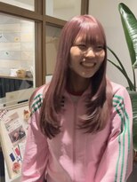 Soera【2月11日NEW OPEN(予定)】 暖色レイヤー/ブリーチありのピンクカラー