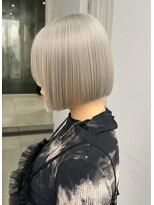 ガリカ 大名(Gallica) おしゃれハイトーンボブ/ホワイトベージュ