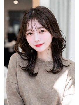 エルサ(Elsa) 韓国ヘア/くびれ巻き/くびれミディアム