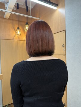 ヘアースペースブルーム プリュス 石橋店(HAIR SPACE BLOOM plus) 石橋阪大前/酸性ストレート/エンドカラー/ピンクカラー/ボブ