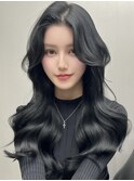 韓国風レイヤーカット/ロング/韓国ヘア