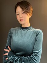 ラウンジ モリオ イケブクロ(Lounge MORIO Ikebukuro)&nbsp;【morio】綺麗でかっこいい黒髪ショート♪