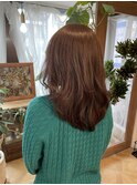 柔らかピンクベージュ