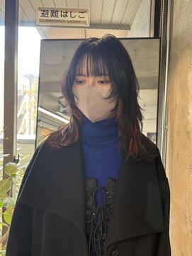オルカ(ORCA) キツネカラー ハッシュカット レイヤーカット 新宿
