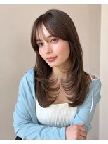 ウェイズトウキョウ 表参道(Ways TOKYO)&nbsp;レイヤーカット×シフォンベージュ