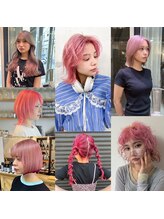 【ケアブリーチ取扱◎】透明感～ハイトーンまで多彩なカラーで理想の色を再現◆推しカラーもまかせて♪   