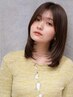 【気になる白髪に☆】カット+白髪染めカラー(リタッチ)