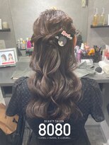 はればれ 桜木町 関内(8080)&nbsp;ねじりハーフアップ