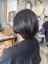 ボンドヘアステージ 良福寺店(BOND hair stage) ふんわり前下がりグラデーションボブ