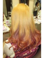 コアフィールフィス(COIFFURE fils)&nbsp;ROCK風カラースタイル