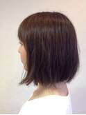 切りっぱなしボブ