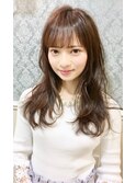 【津賀雅也】フェザーロングのオシャレパーマ♪