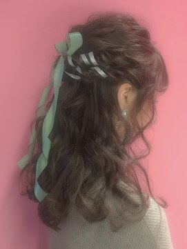 チェルシー 梅田(CHELSEA) 【CHELSEA】ゆるふわ×リボンアレンジ