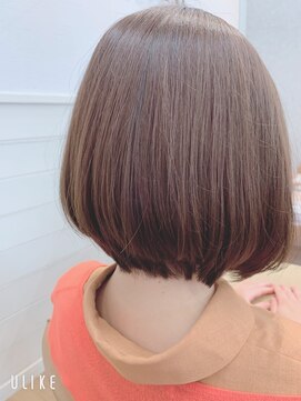 ナトゥーラ 一宮(NATURA) 肩上ボブ☆モノグレージュカラー