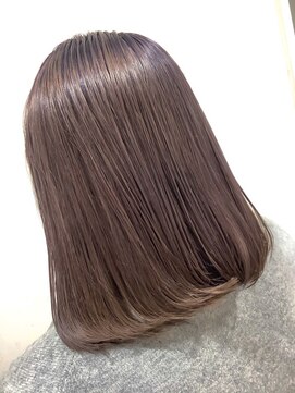 ヘアーメイク トレコローリ(hair make trecolori) 【trecolori 津田沼】ミルクティーラベージュ