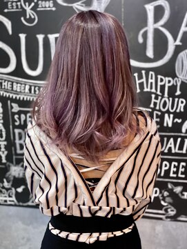 ルーツ(Root) ピンクエアータッチバレイヤージュ