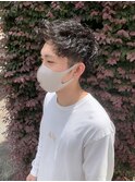 jetモヒカン×ツイストスパイラルパーマ