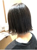 外ハネショートボブ