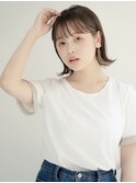 ボブ/カーキグレージュ/マッシュショート/大人かわいい[新宿駅]