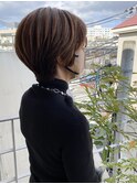 ［OCEAN Hair&Life 水田成美］大人ショート/くびれヘア