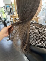 エムプラス 二子玉川(Mplus)&nbsp;●インナーカラー●グレージュ 透明感イルミナカラー オージュア