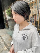 ヌード(NUDE)&nbsp;NUDEボブショート20代30代40代大人ショートボブ前髪なしショート