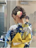 【はんなり浴衣ヘア】札幌美容室