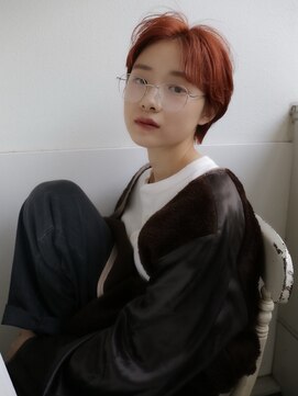 ラヴィズム 長岡店(LUVISM) ショートカット丸みショート耳掛けひし形小顔 10代20代30代