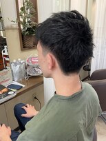 コアフィールフィス(COIFFURE fils)&nbsp;【見附　今町】黒髪　清潔感　刈り上げ