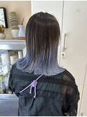 ルーツカラー×ペールブルー