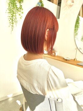 ベコホーム(BE CO HOME) 大人のピンク系ブリーチカラー