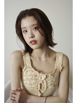 シーム(SEAM) 切りっぱなし×外ハネ