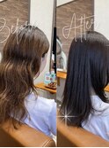 髪質改善カラー