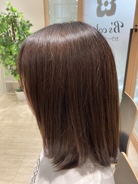 ビーズカラー イオンタウン米沢駅前店 つや感アップ☆N.アッシュブラウン5トーン/5