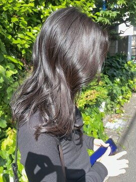 シンク オモテサンドウ(sync omotesando) 重たく見えない艶カラー